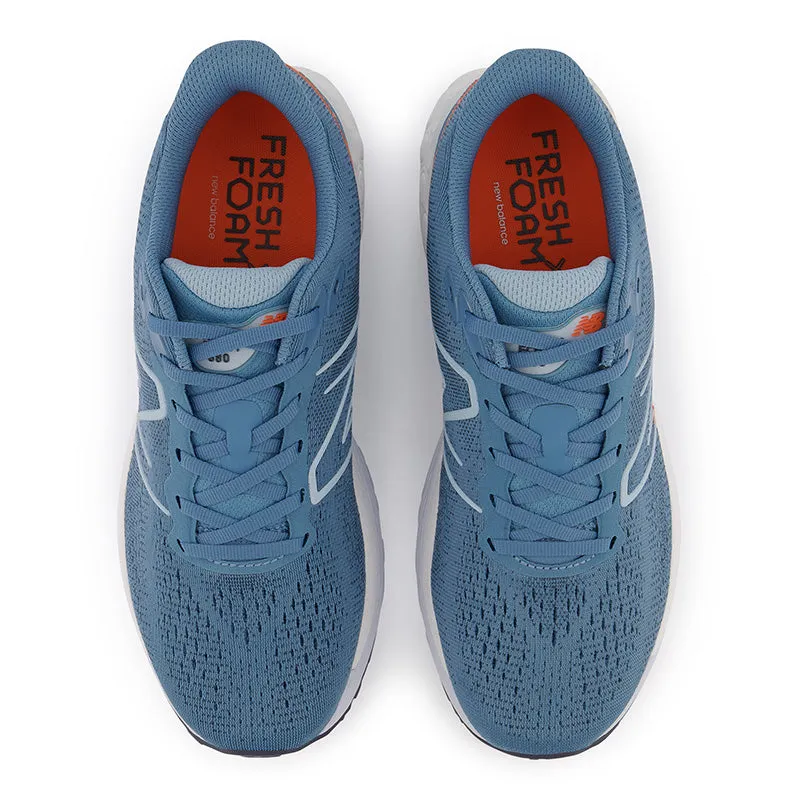Fresh Foam X 880v12 - Spring Tide with Vibrant Orange and Morning Fog - Men's