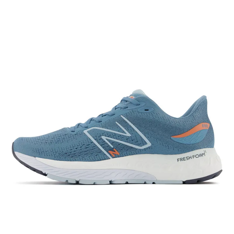 Fresh Foam X 880v12 - Spring Tide with Vibrant Orange and Morning Fog - Men's