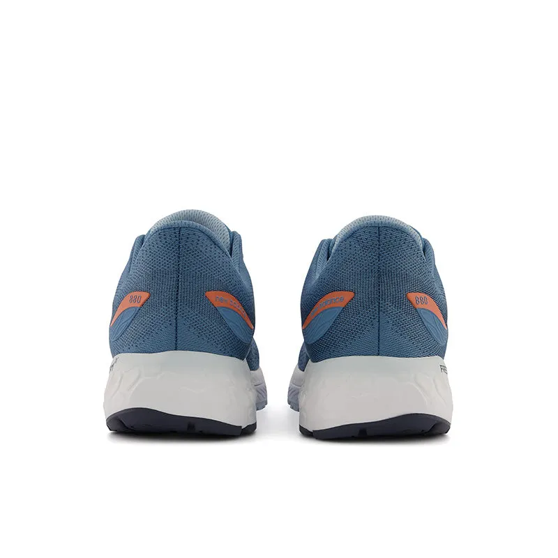 Fresh Foam X 880v12 - Spring Tide with Vibrant Orange and Morning Fog - Men's