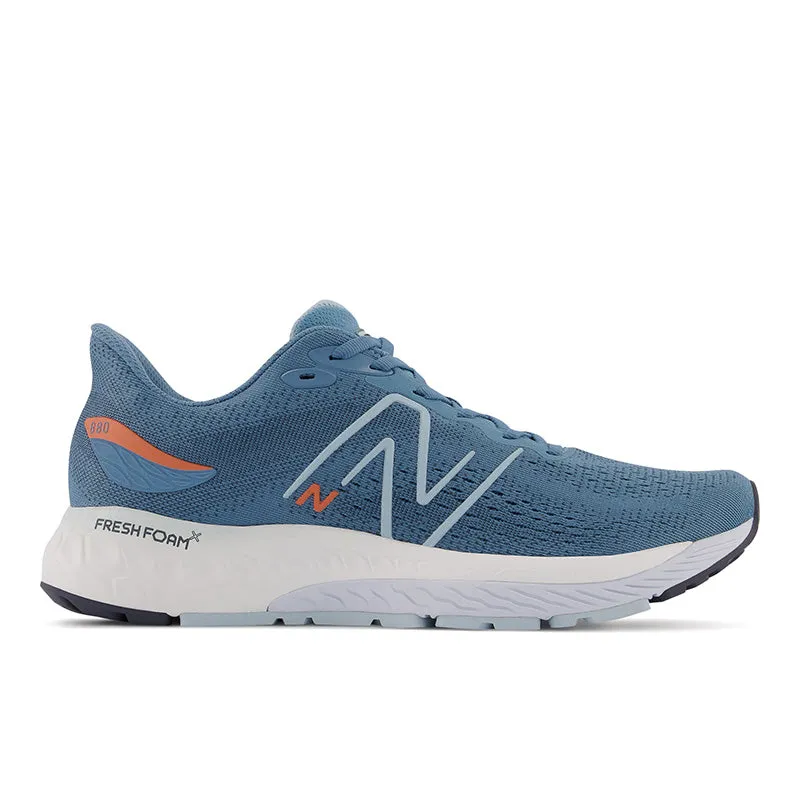 Fresh Foam X 880v12 - Spring Tide with Vibrant Orange and Morning Fog - Men's