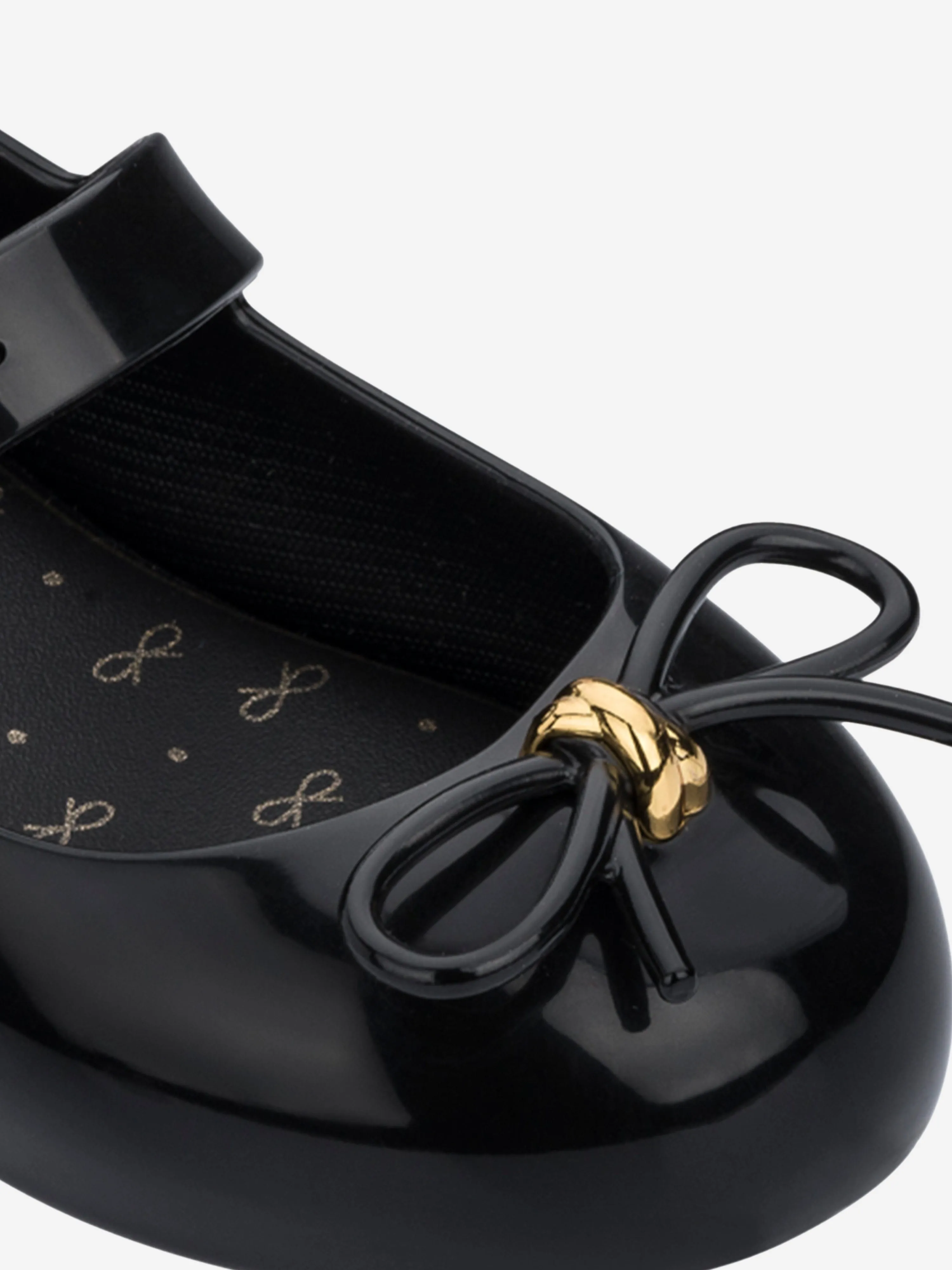Girls Sweet Love Ballerinas in Black
