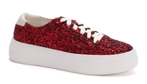 Glaring Sneaker In Red