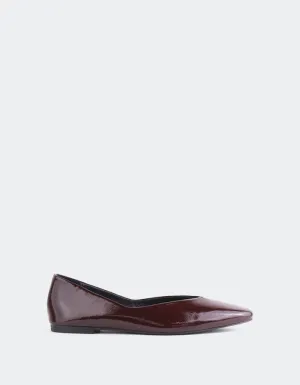 Glissandra Burgundy Patent