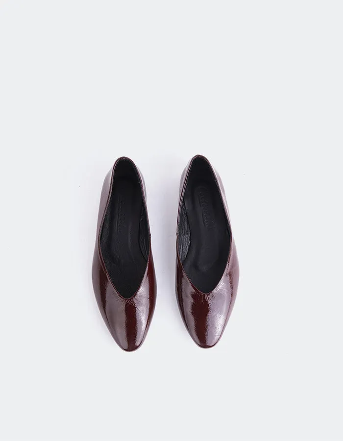 Glissandra Burgundy Patent