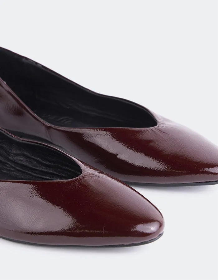 Glissandra Burgundy Patent