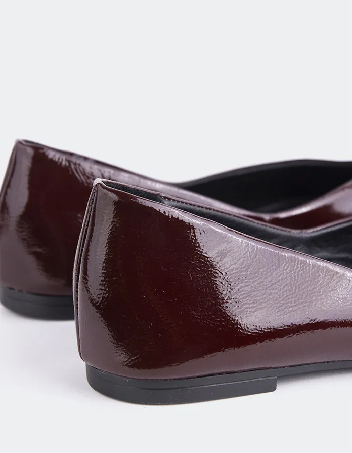 Glissandra Burgundy Patent