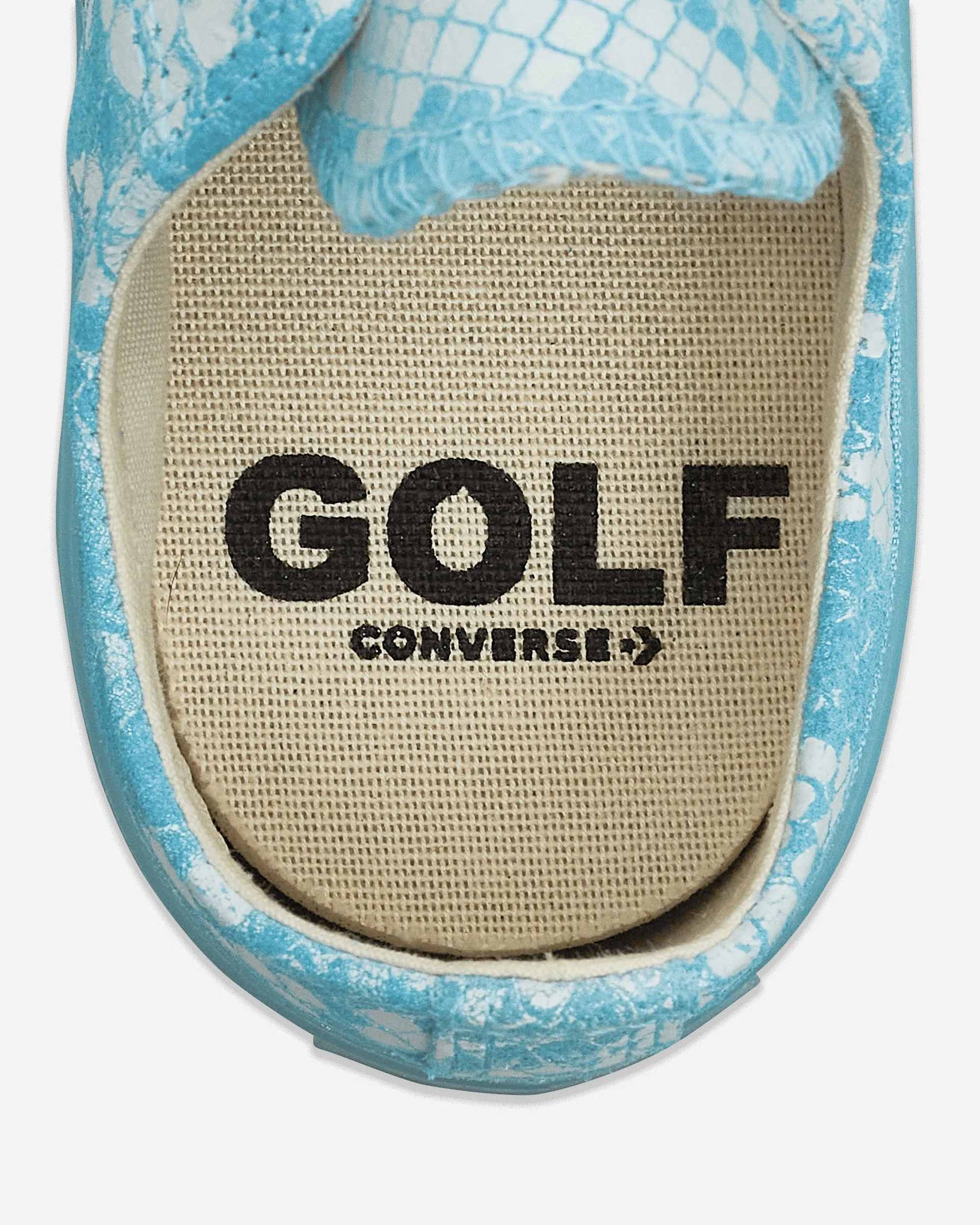 GOLF WANG Chuck 70 Python Sneakers Blue