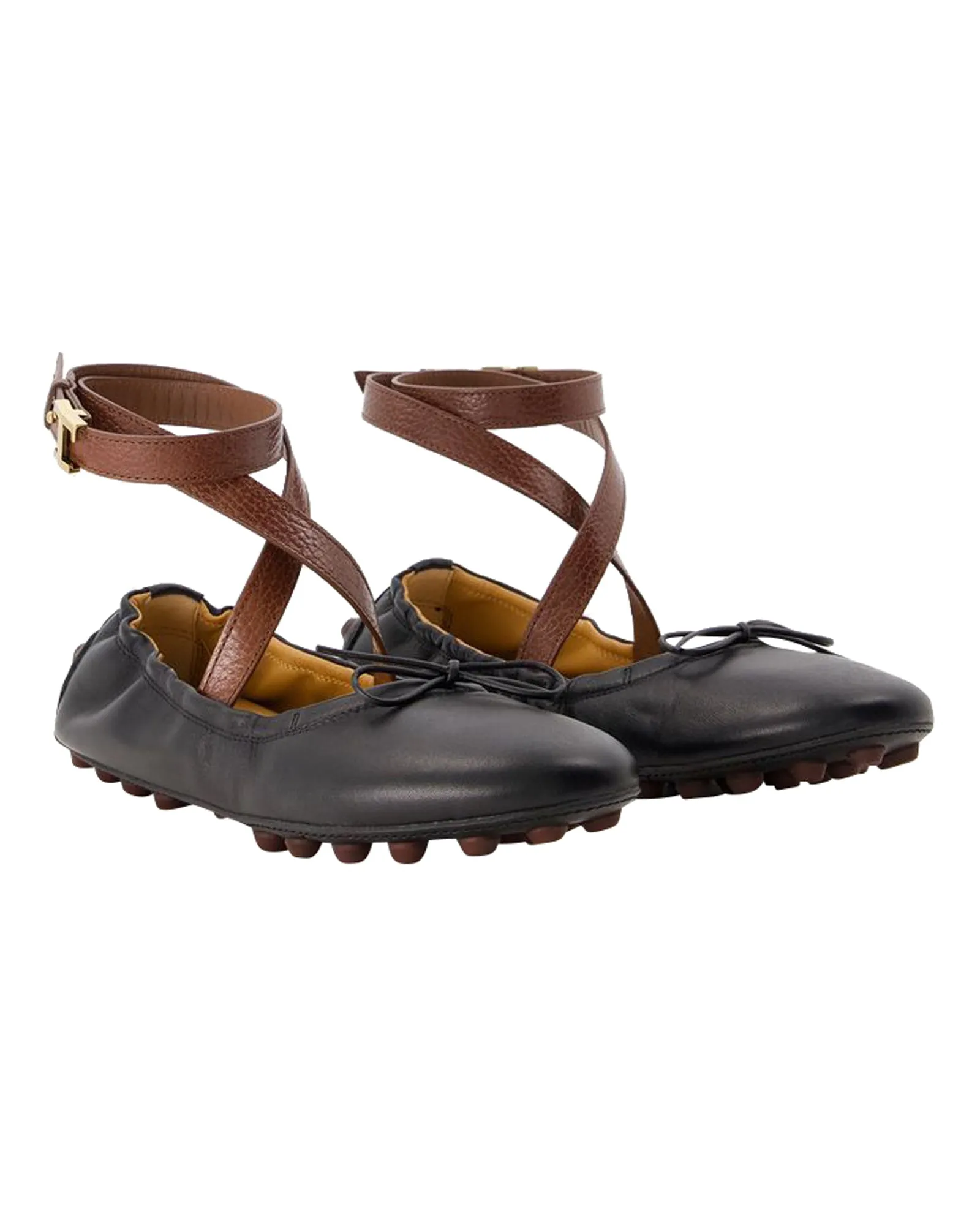 Gommini Ballerinas - Tod's - Leather - Black
