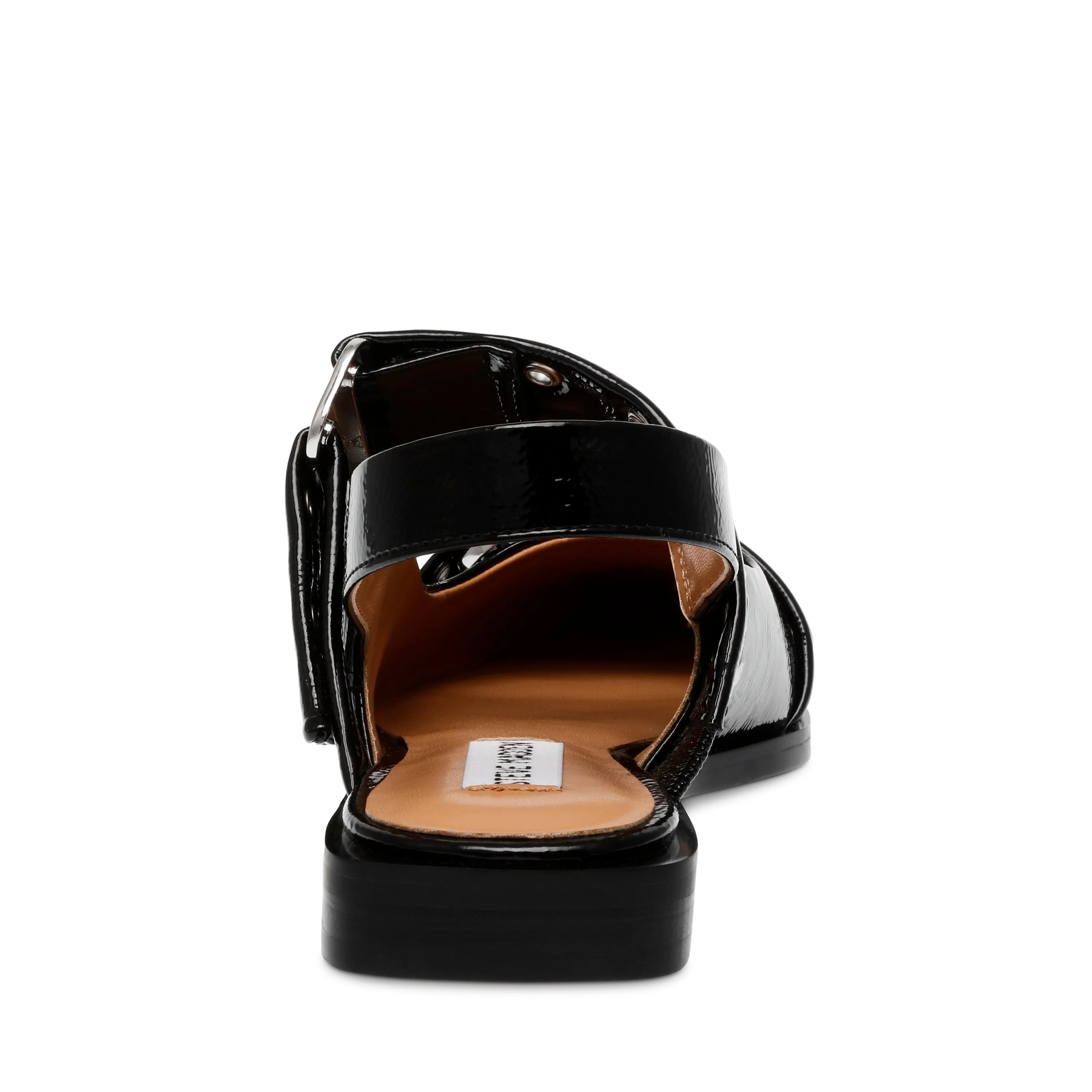 Grand Ave Flat Shoe BLACK PATENT