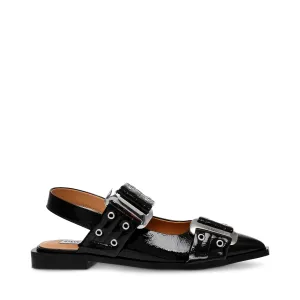 Grand Ave Flat Shoe BLACK PATENT
