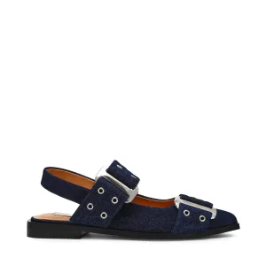 Grand Ave Flat Shoe BLUE DENIM