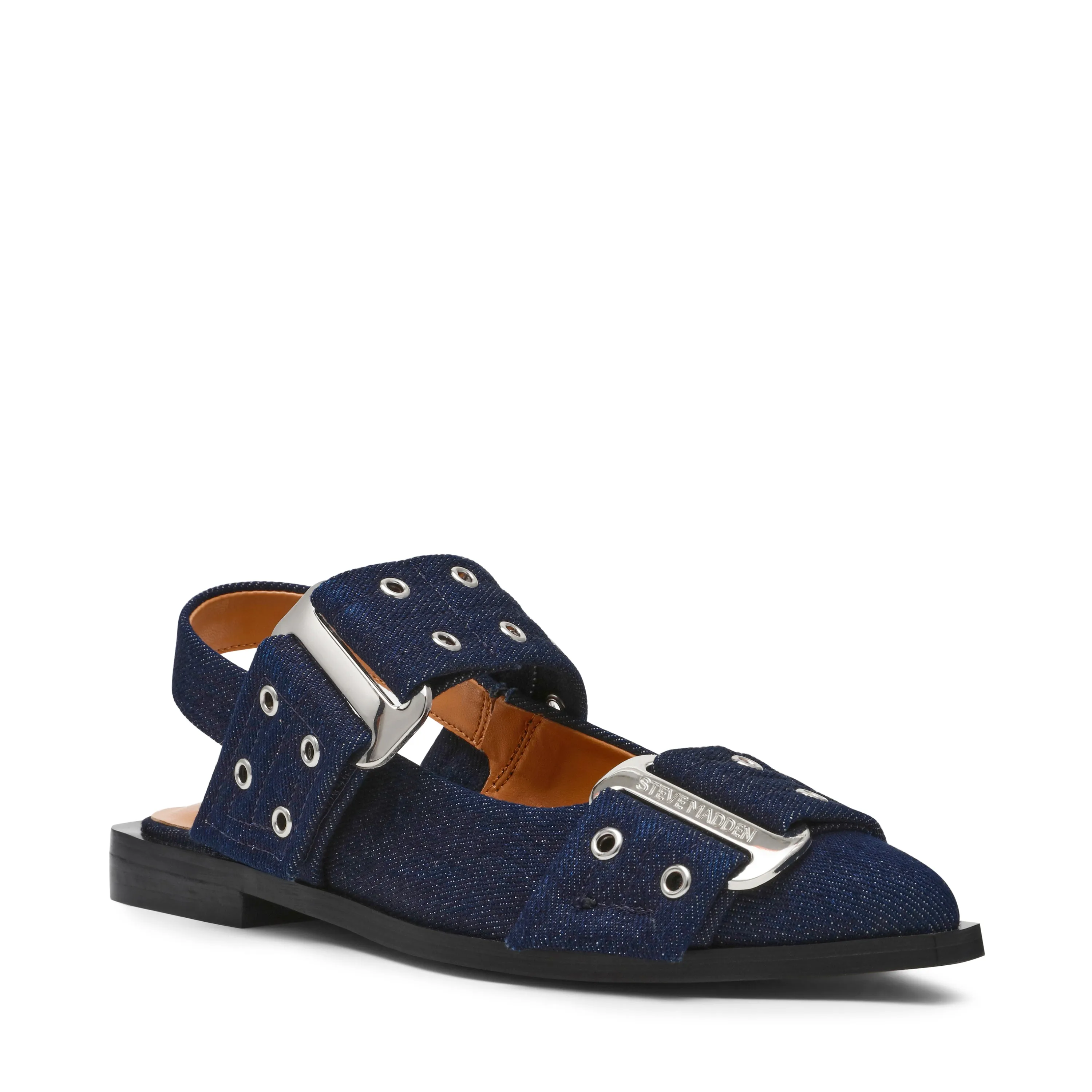 Grand Ave Flat Shoe BLUE DENIM