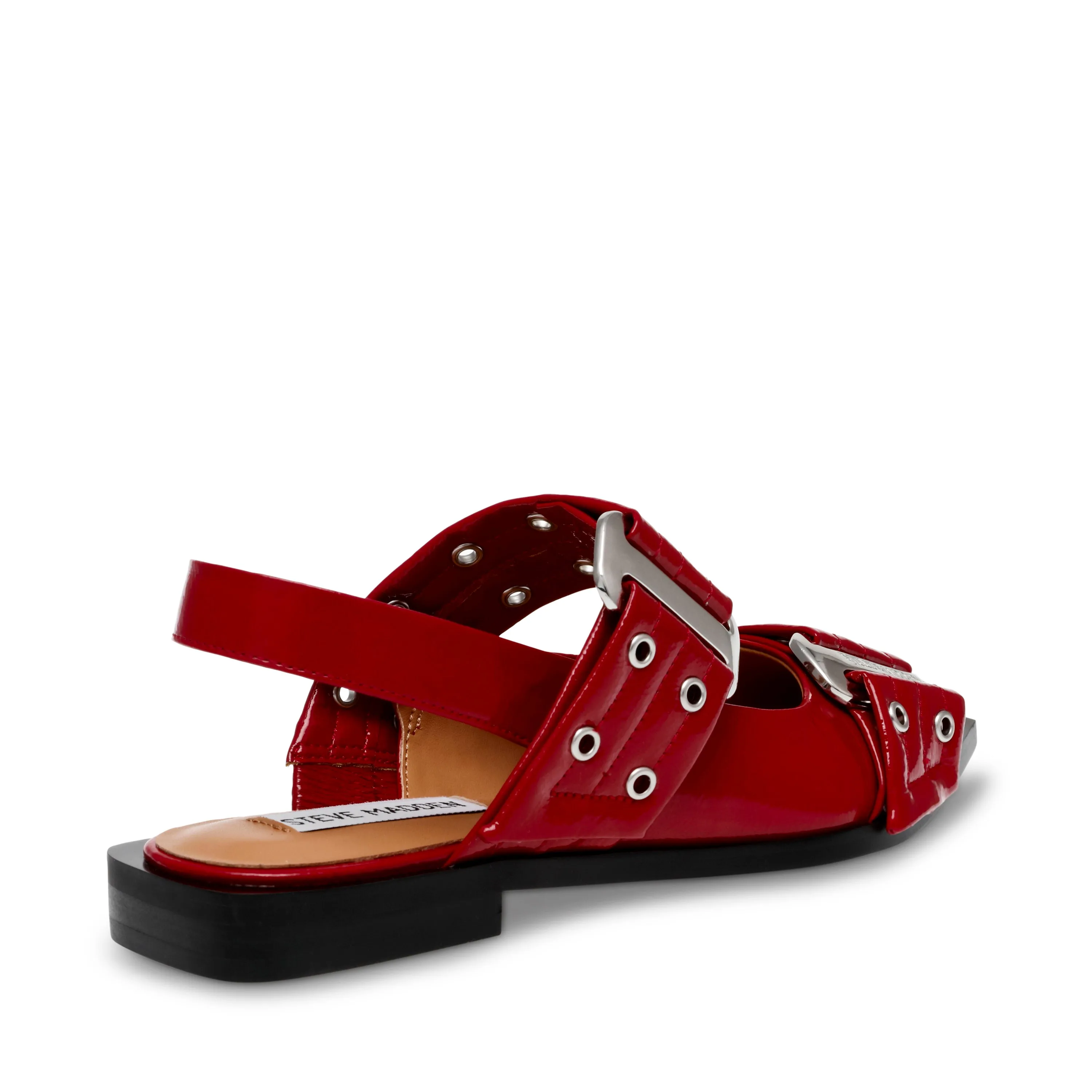 Grand Ave Flat Shoe RED PATENT