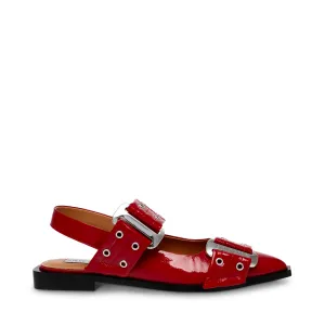 Grand Ave Flat Shoe RED PATENT