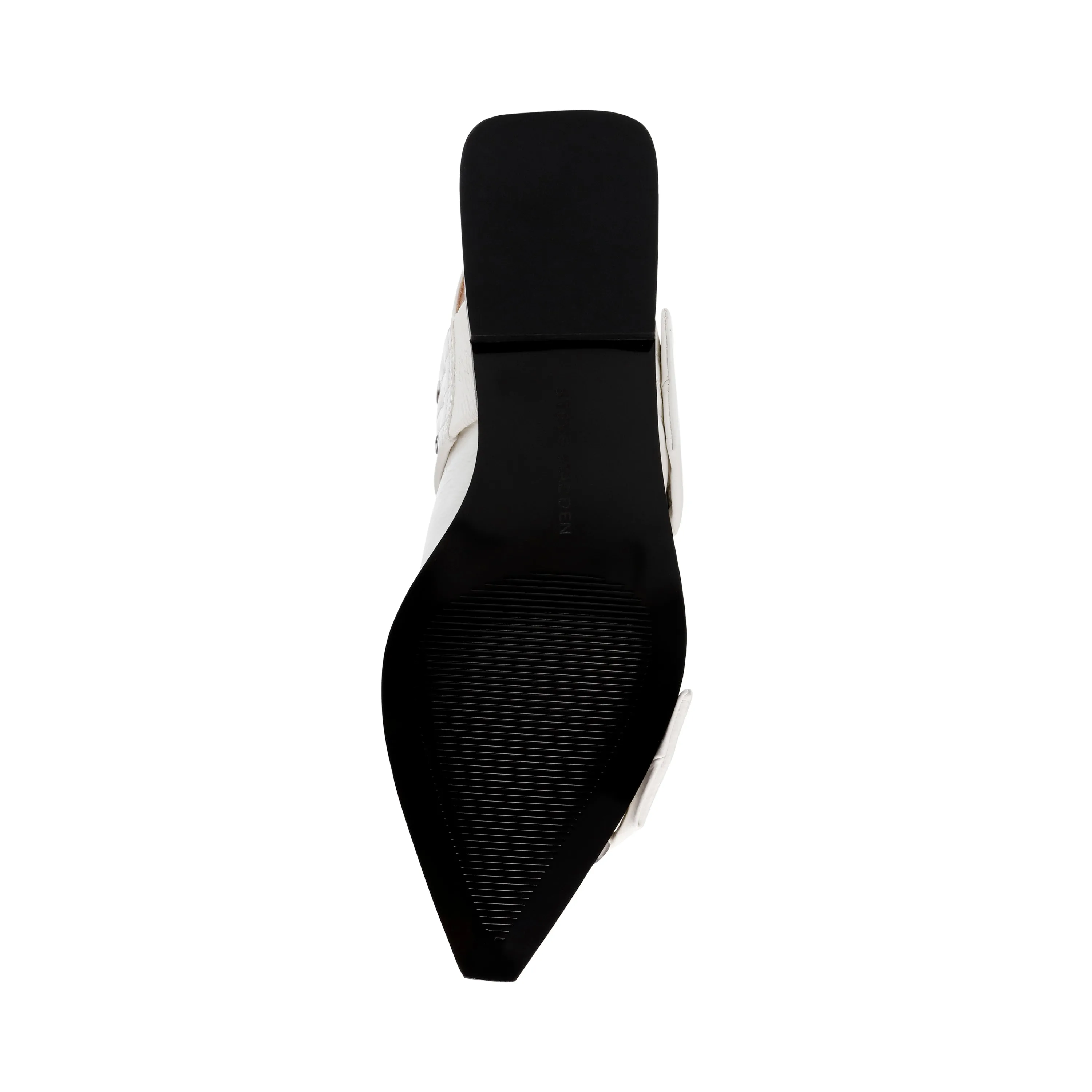 Grand Ave Flat Shoe WHITE PATENT