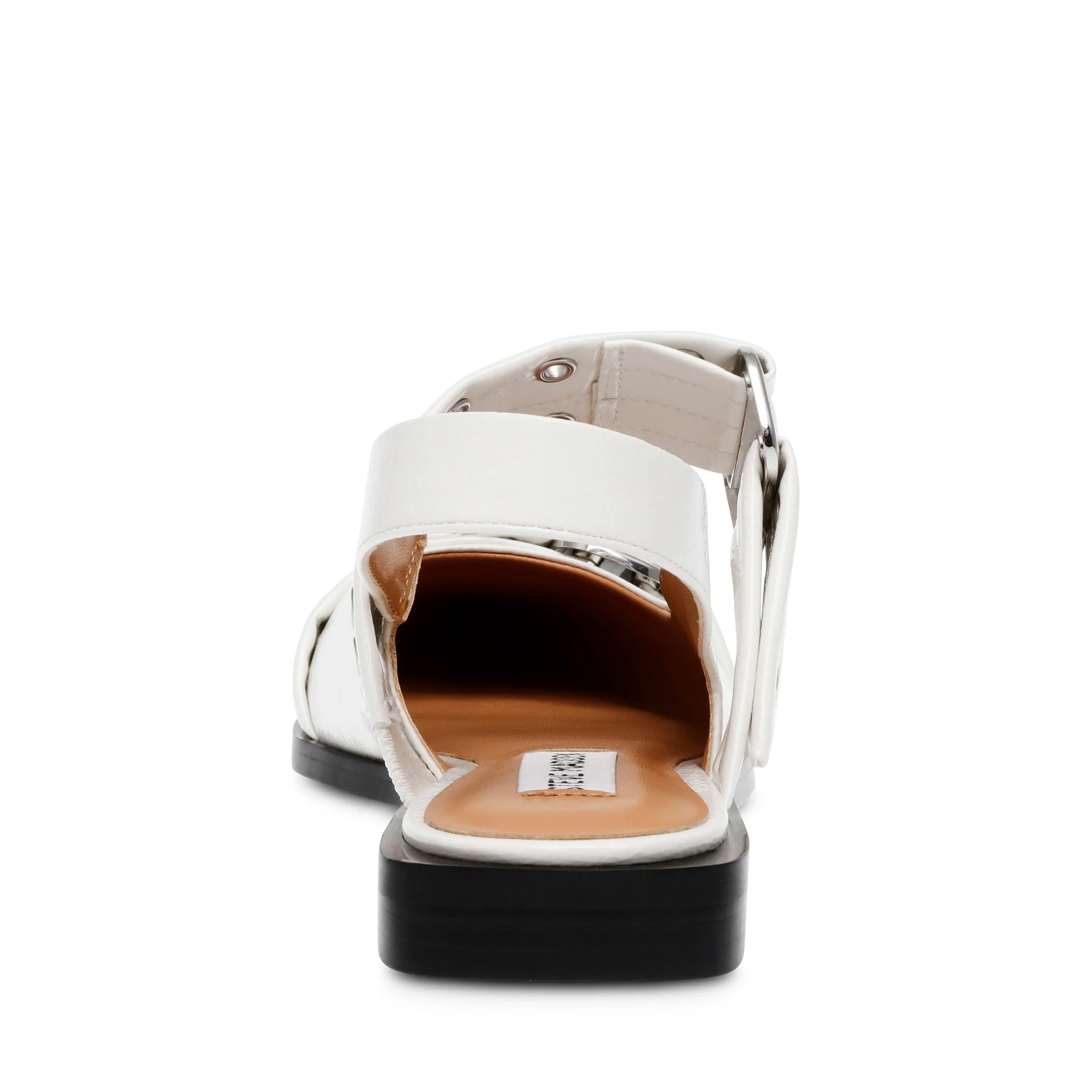 Grand Ave Flat Shoe WHITE PATENT