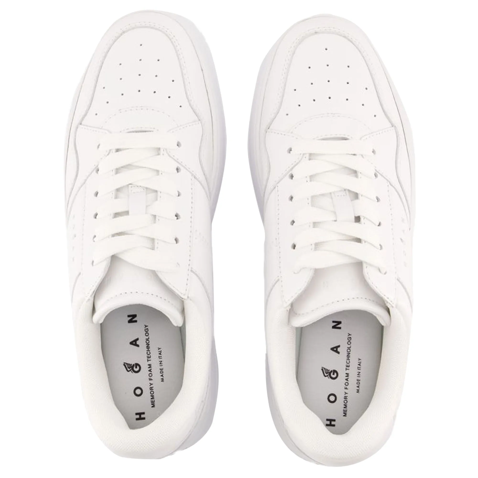 H670 Sneakers - Hogan - Leather - White