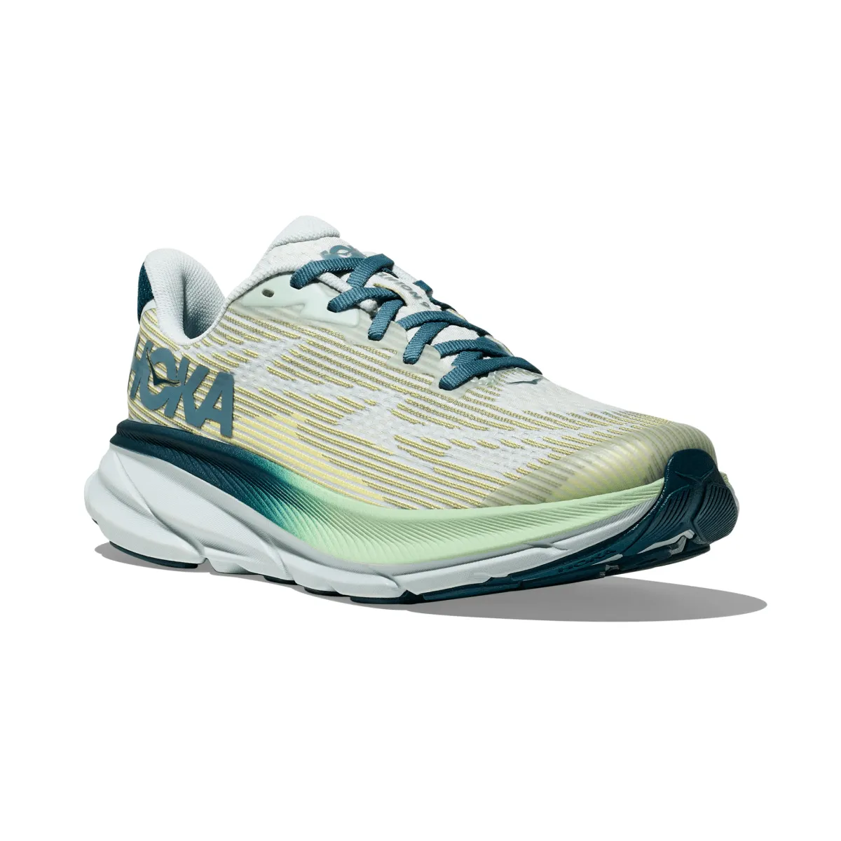 Hoka One One Kid's (Grade School) Clifton 9 Droplet/Blue Twilight