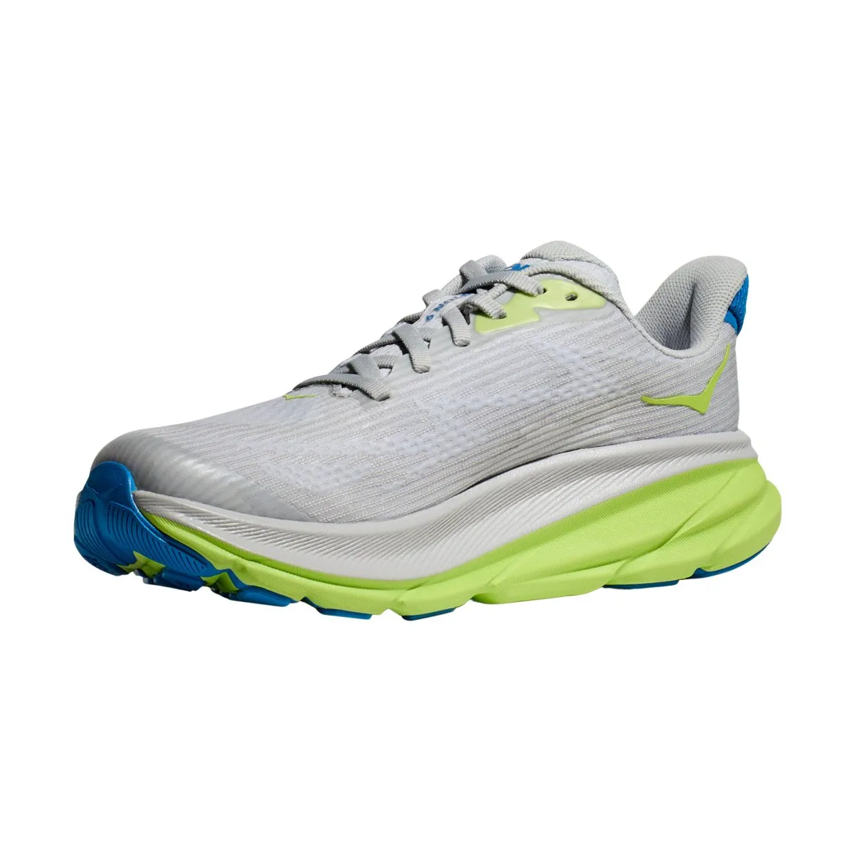 Hoka One One Kid's (Grade School) Clifton 9 Stardust/Electric Cobalt