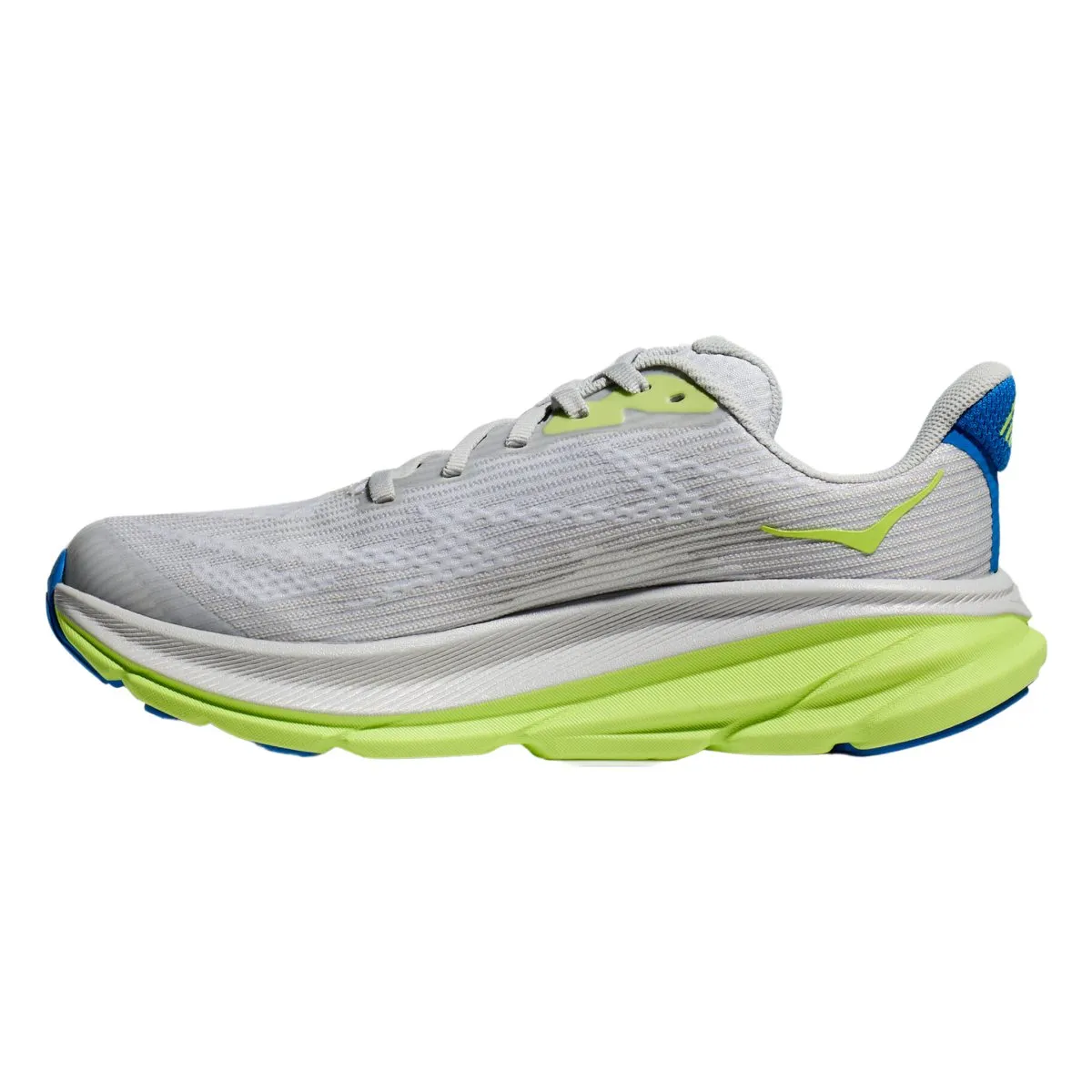 Hoka One One Kid's (Grade School) Clifton 9 Stardust/Electric Cobalt
