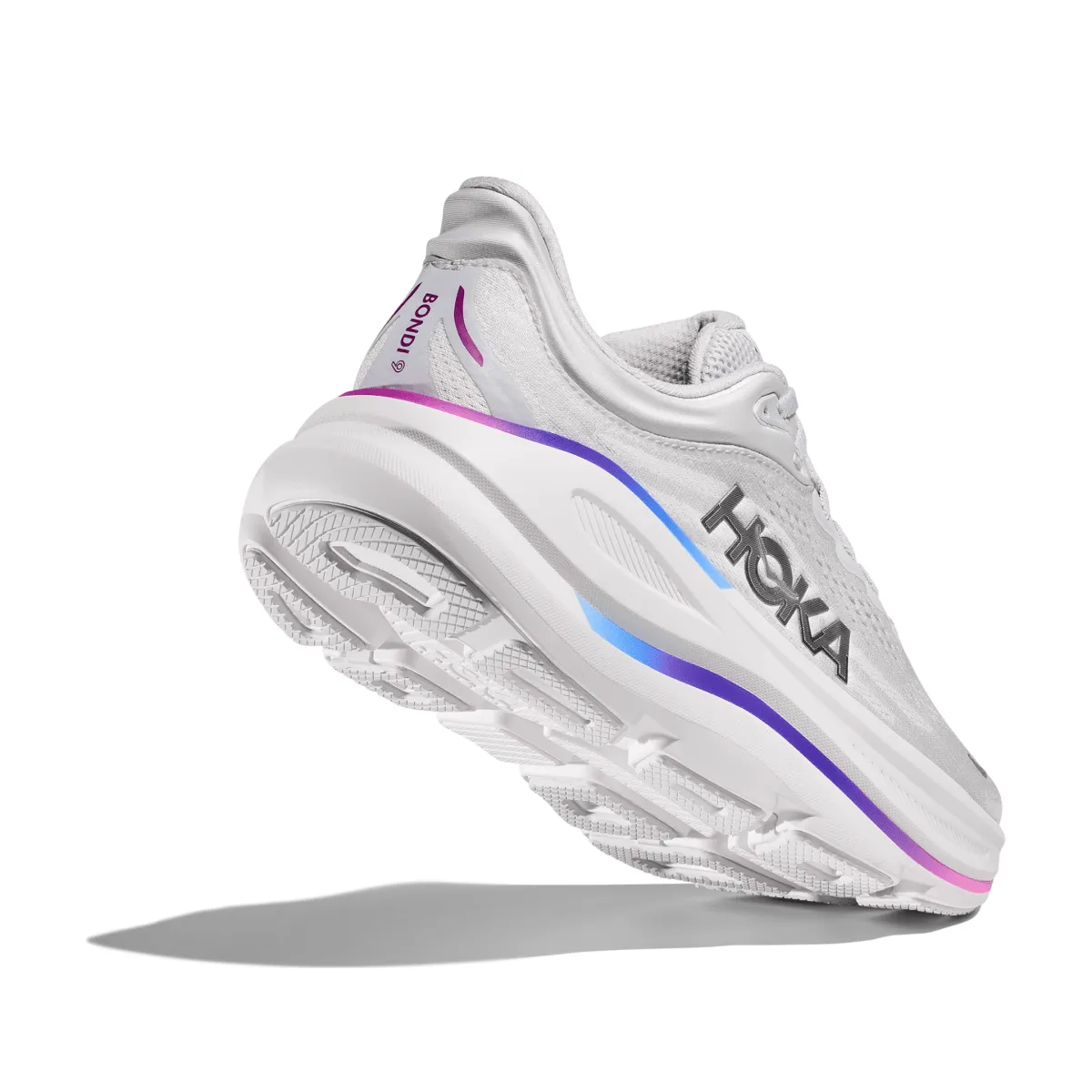 Hoka One One Women's Bondi 9 Cosmic Grey/White