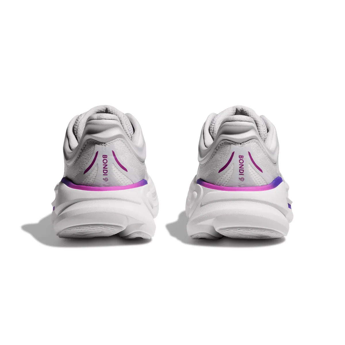 Hoka One One Women's Bondi 9 Cosmic Grey/White