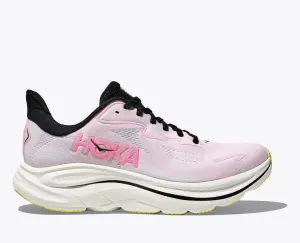 Hoka Women's Clifton 10 Sneaker in Carnation/Starlight Glow
