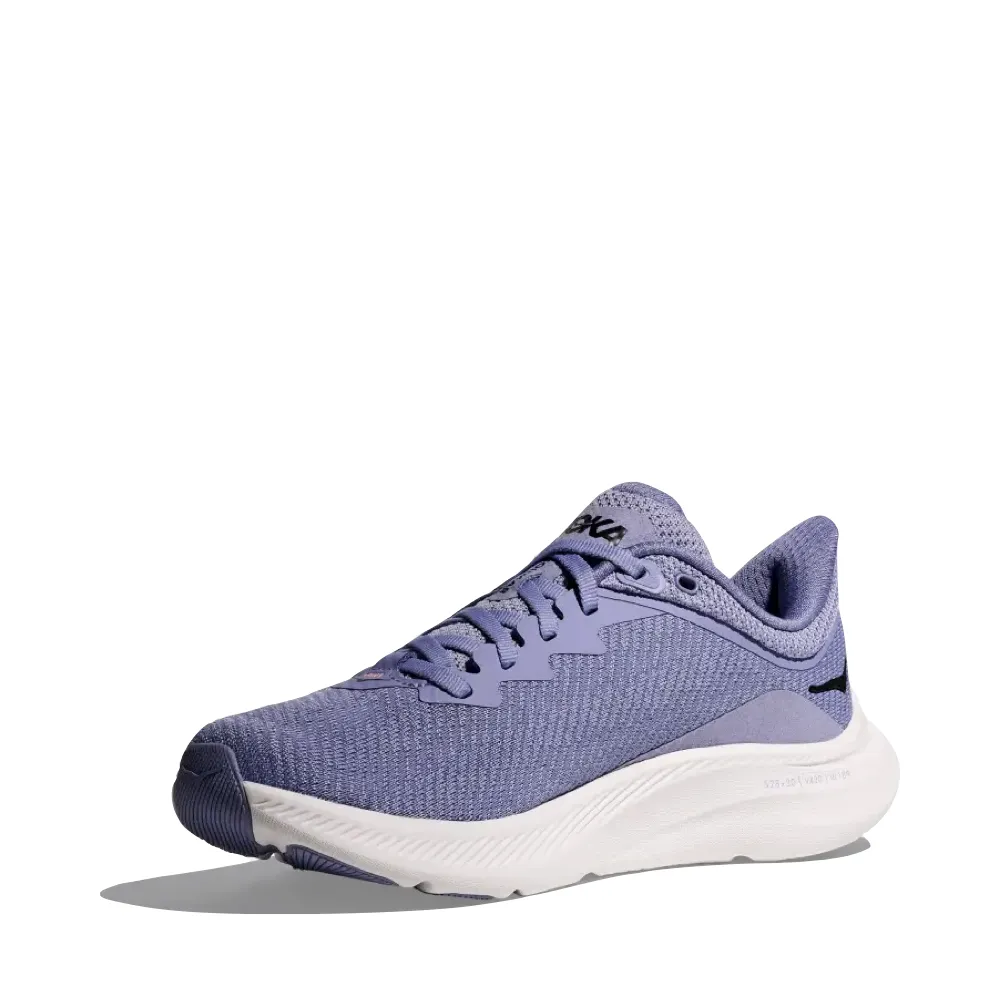 Hoka Women's Solimar Training Sneaker in Wild Indigo/White