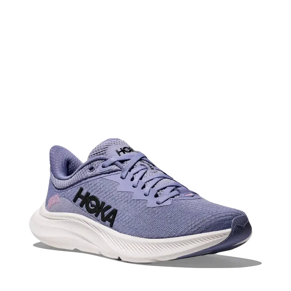 Hoka Women's Solimar Training Sneaker in Wild Indigo/White