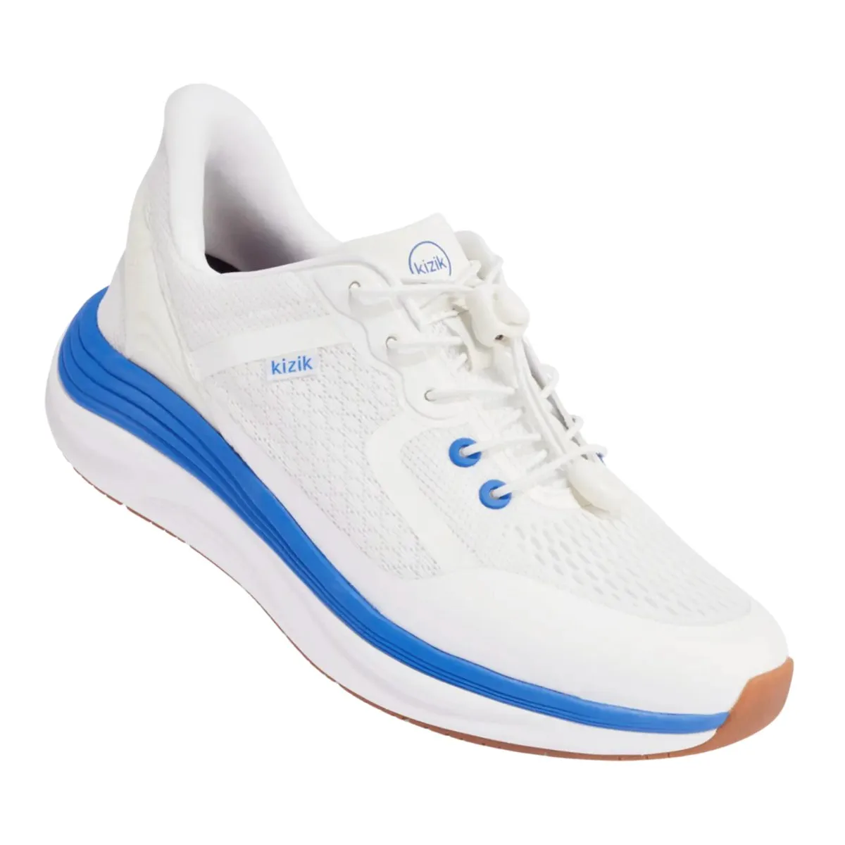Kizik Men's London Bright White/Super Sonic