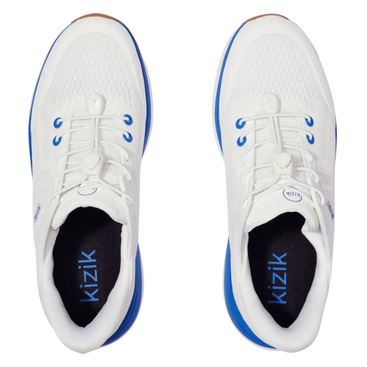 Kizik Men's London Bright White/Super Sonic