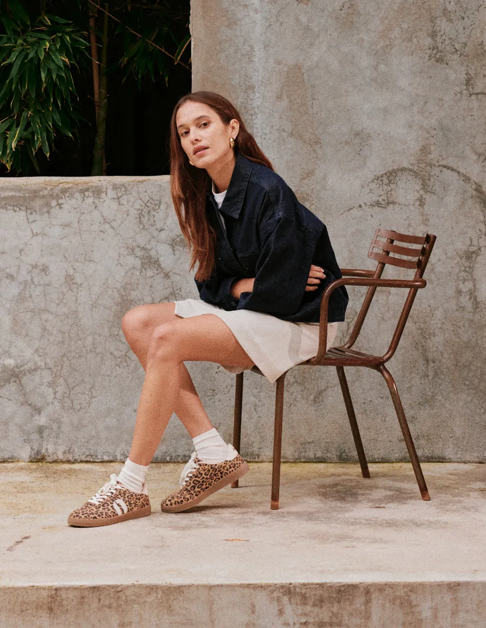 Lucia low-top trainers - Leopard