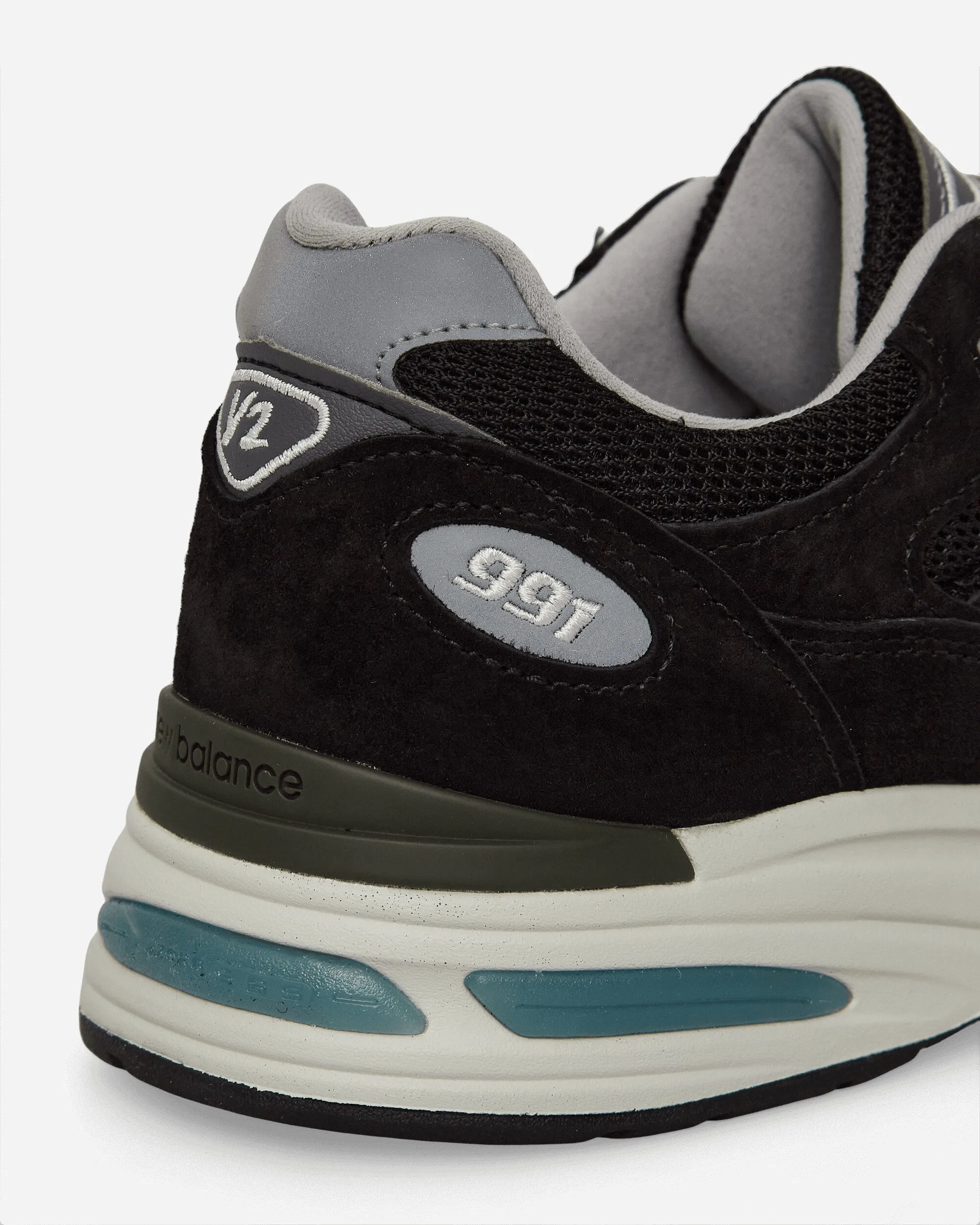 MADE in UK 991v2 Sneakers Black / Smoked Pearl / Silver