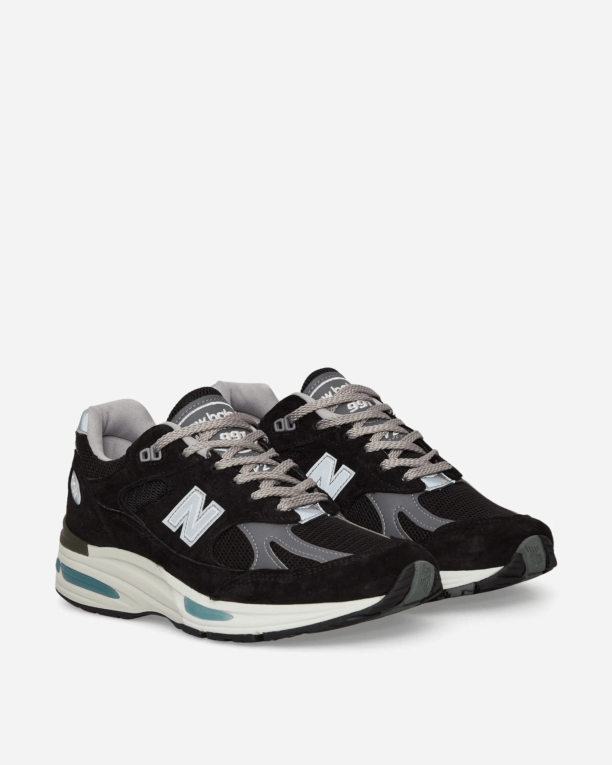 MADE in UK 991v2 Sneakers Black / Smoked Pearl / Silver