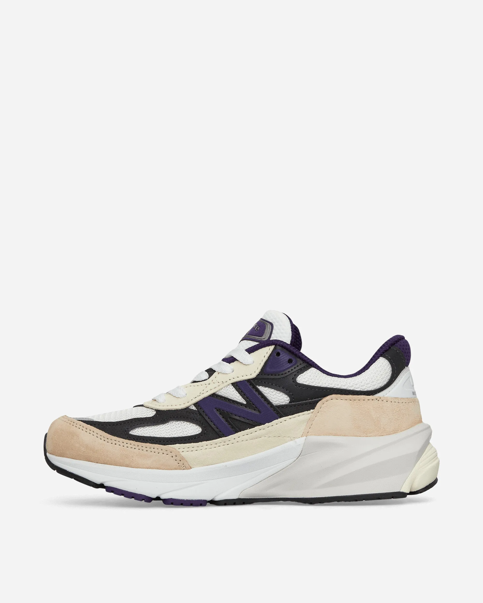 Made in USA 990v6 Sneakers White / Black Plum / Phantom