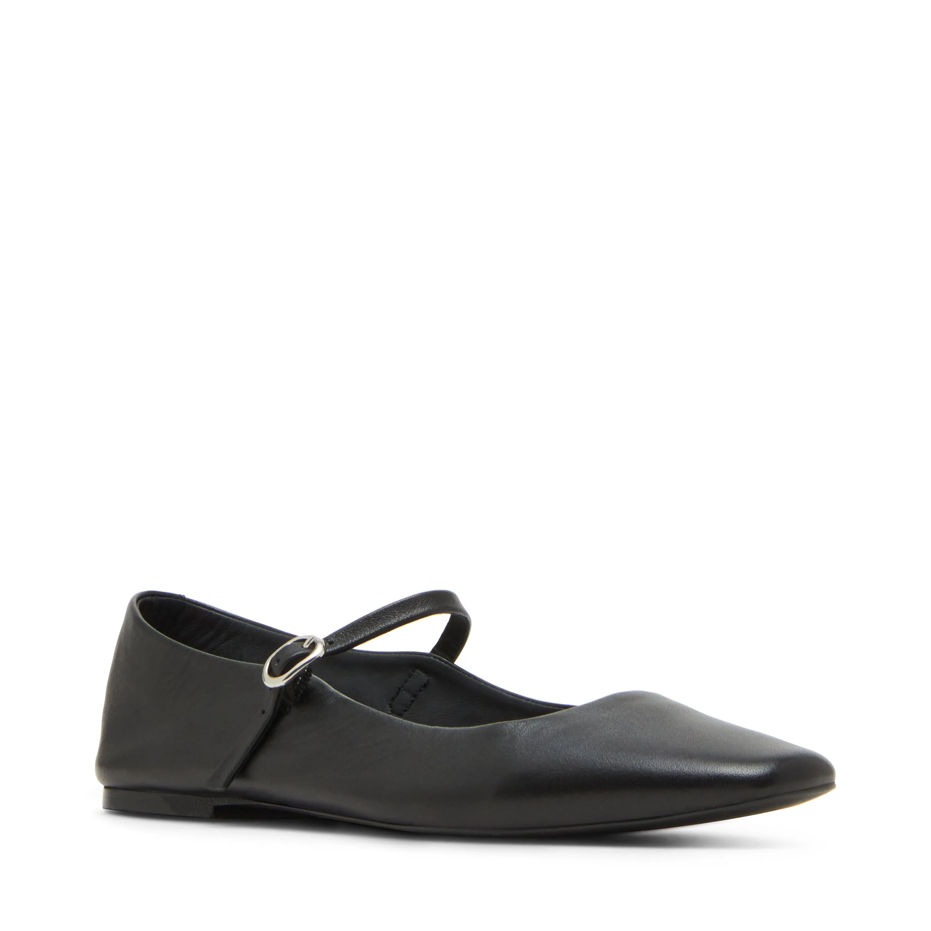 Maple Flat Shoe BLACK LEATHER