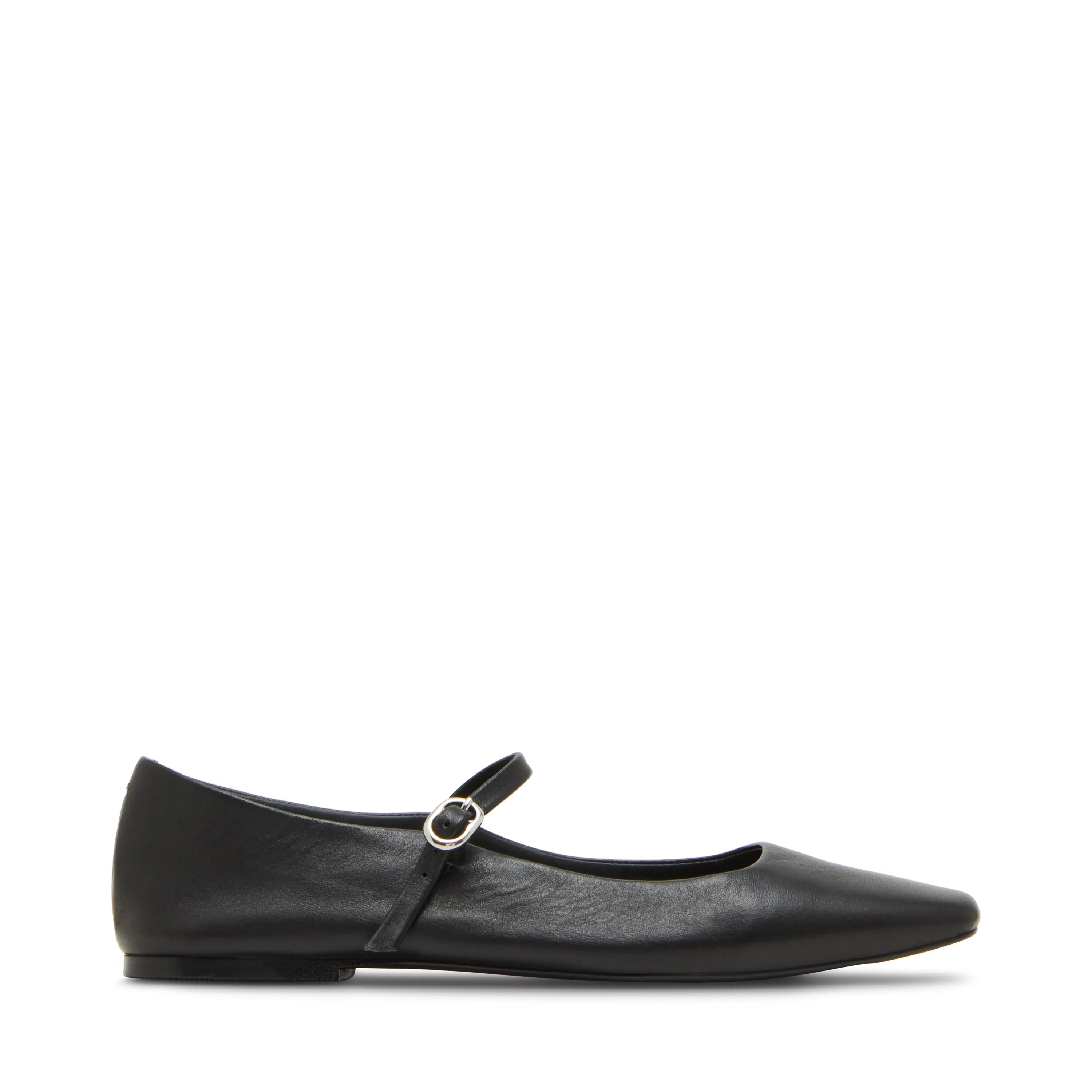 Maple Flat Shoe BLACK LEATHER