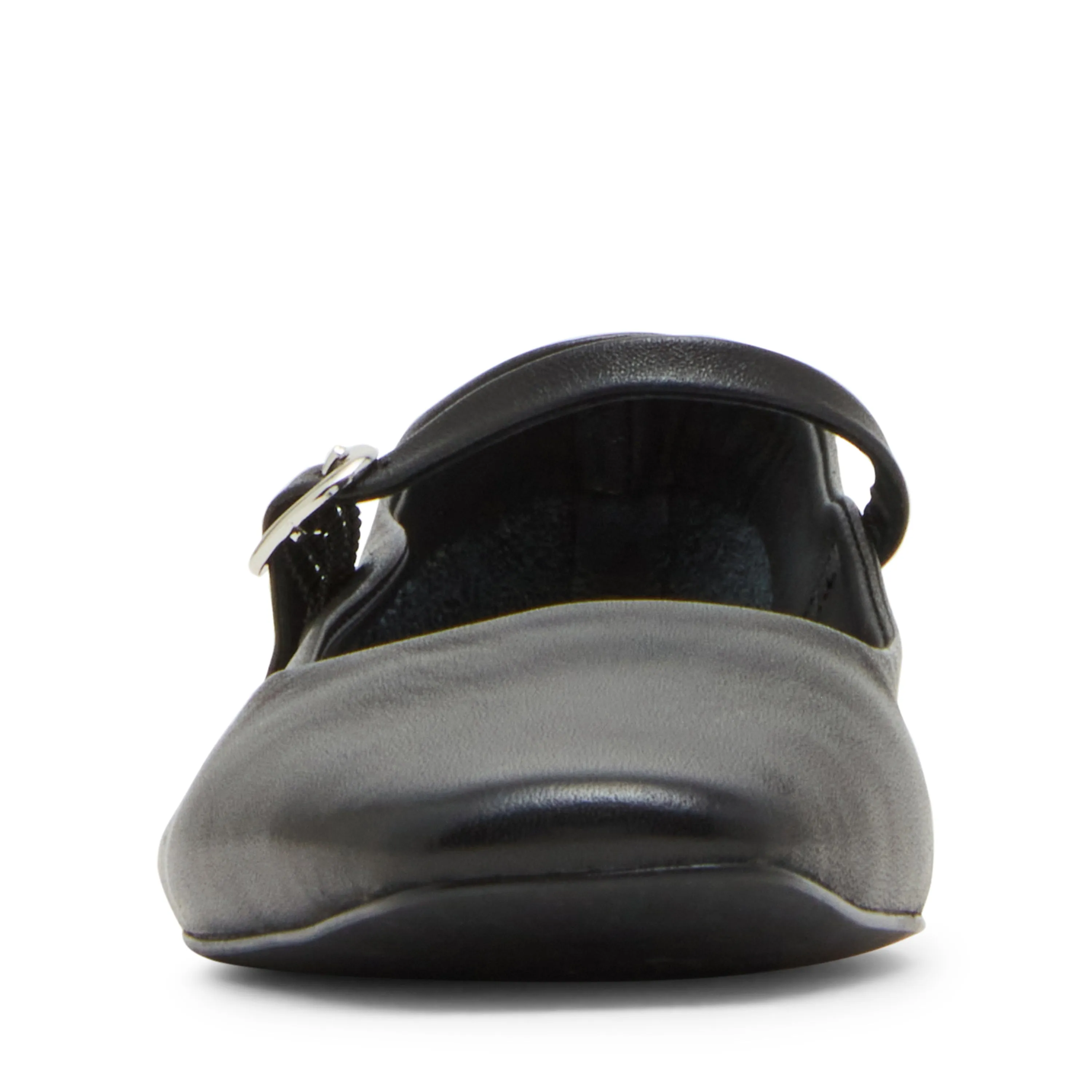 Maple Flat Shoe BLACK LEATHER
