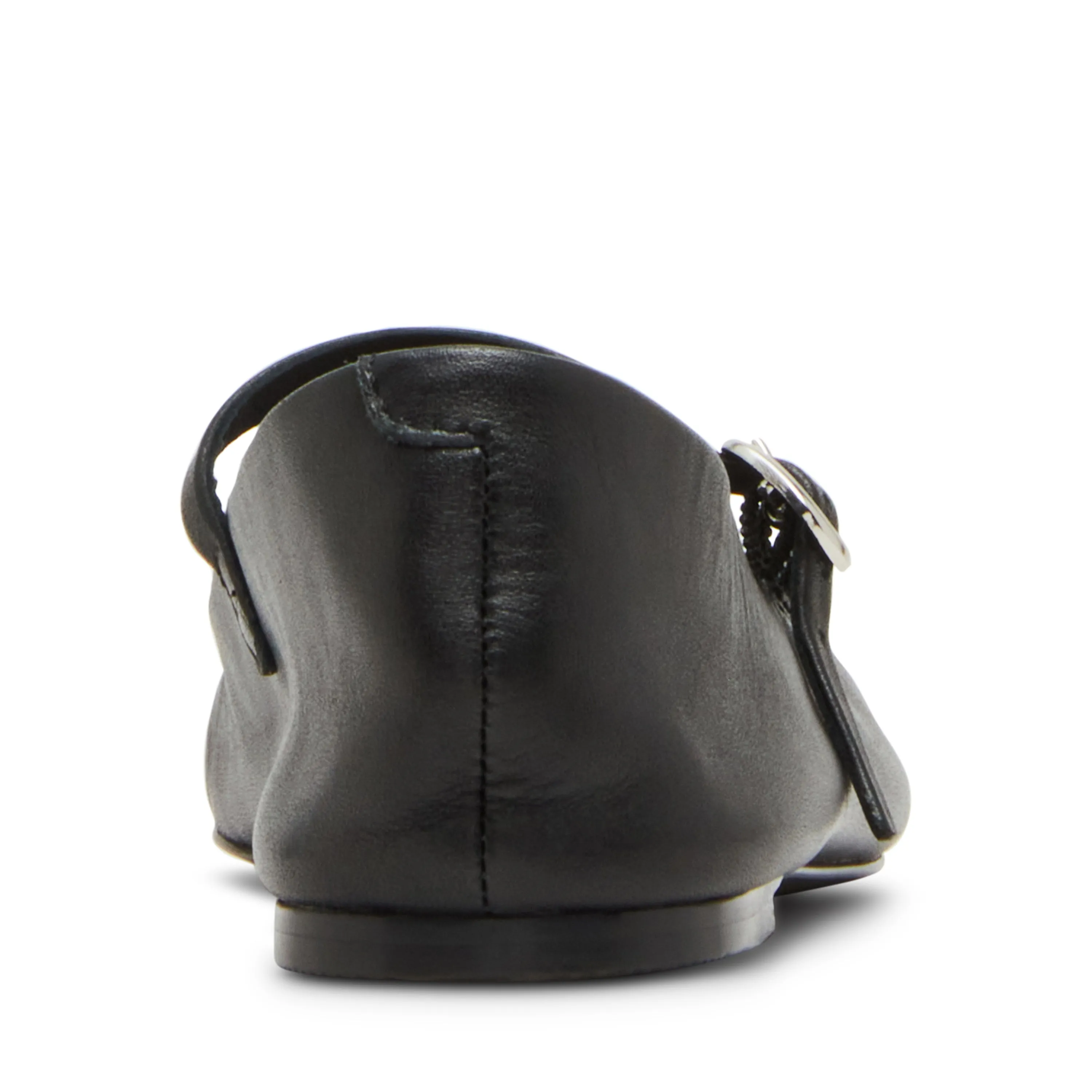 Maple Flat Shoe BLACK LEATHER