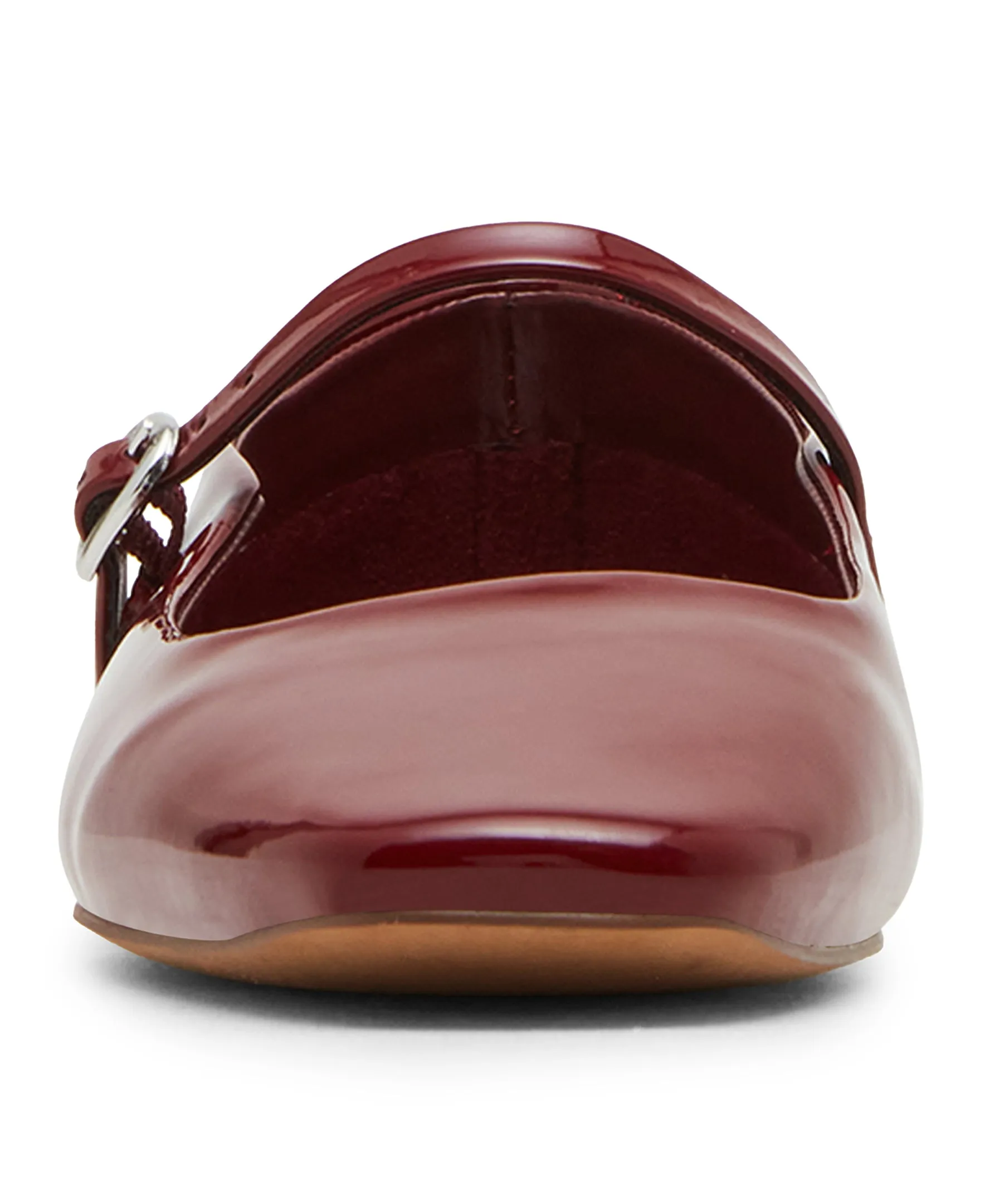 Maple Flat Shoe WINE PATENT
