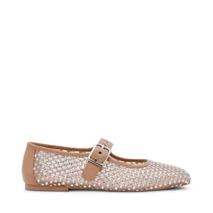 Marcela Flat Shoe TAN MESH