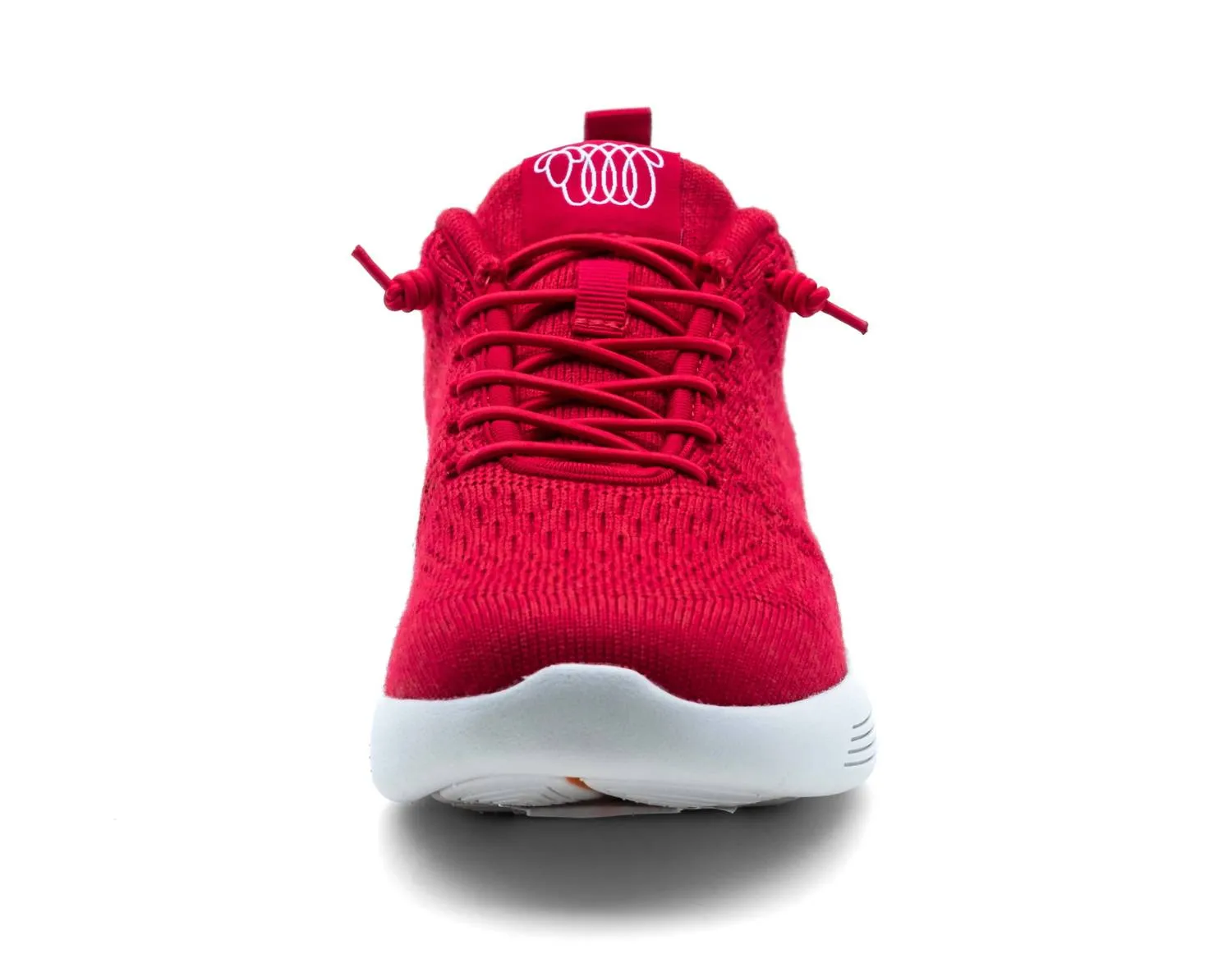 Men's Belmont Sneaker In Red Merino Wool