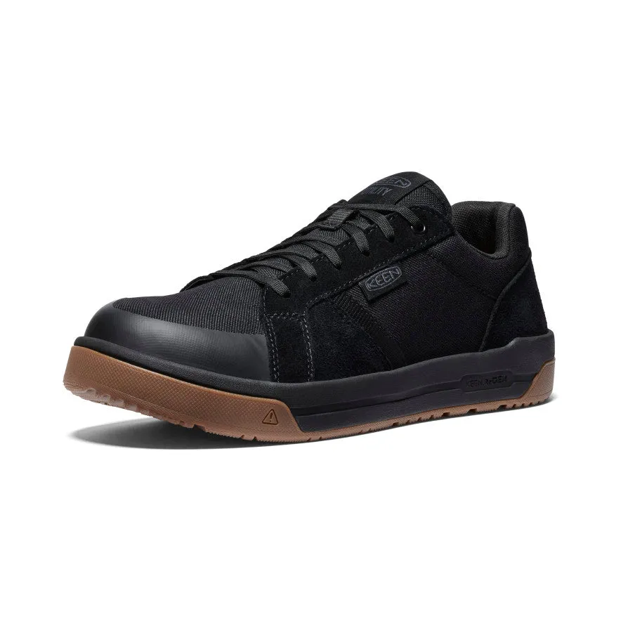 Men's Kenton Work Shoe (Carbon Toe)  |  Black/Gum