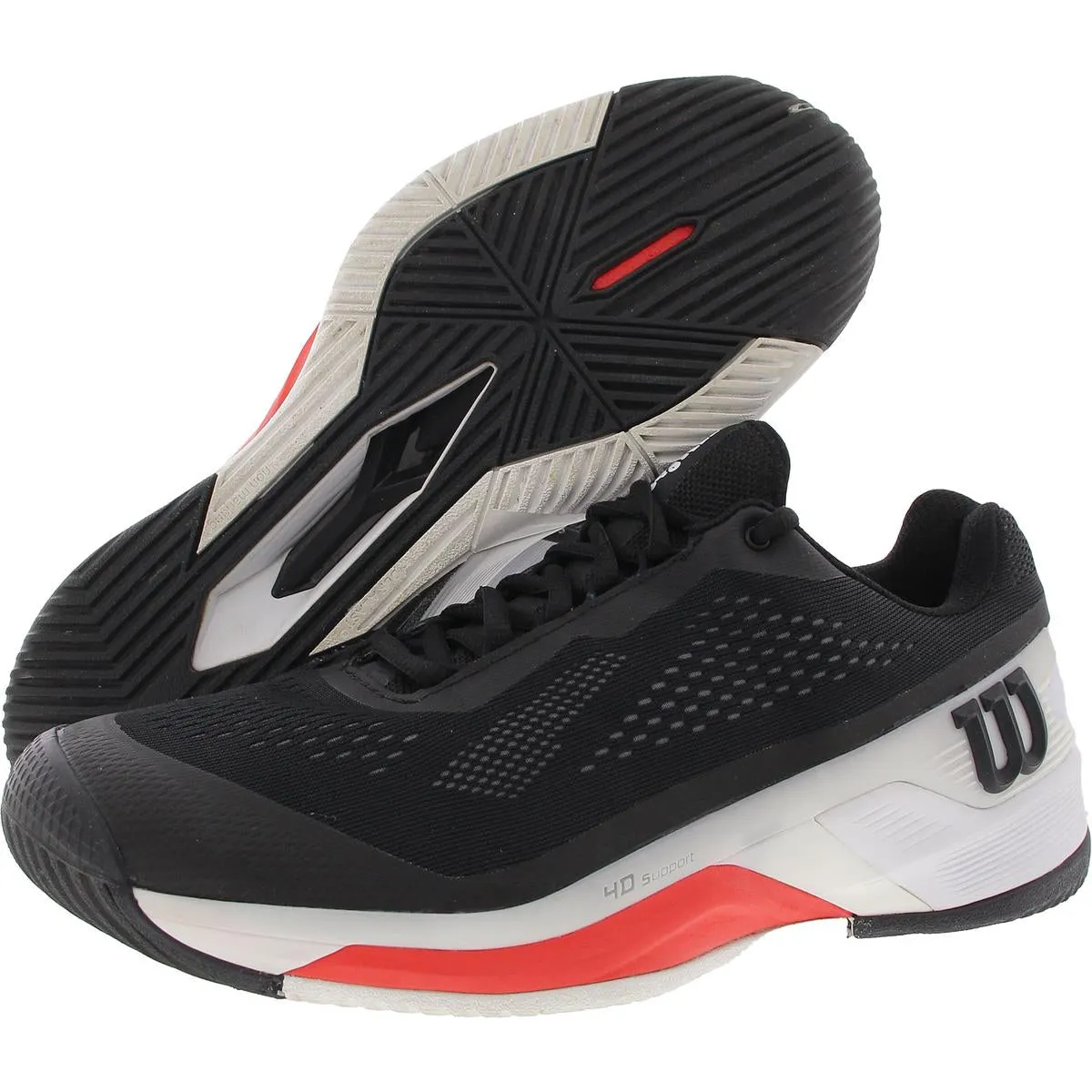 Mens Lace-Up Manmade Running & Training Shoes
