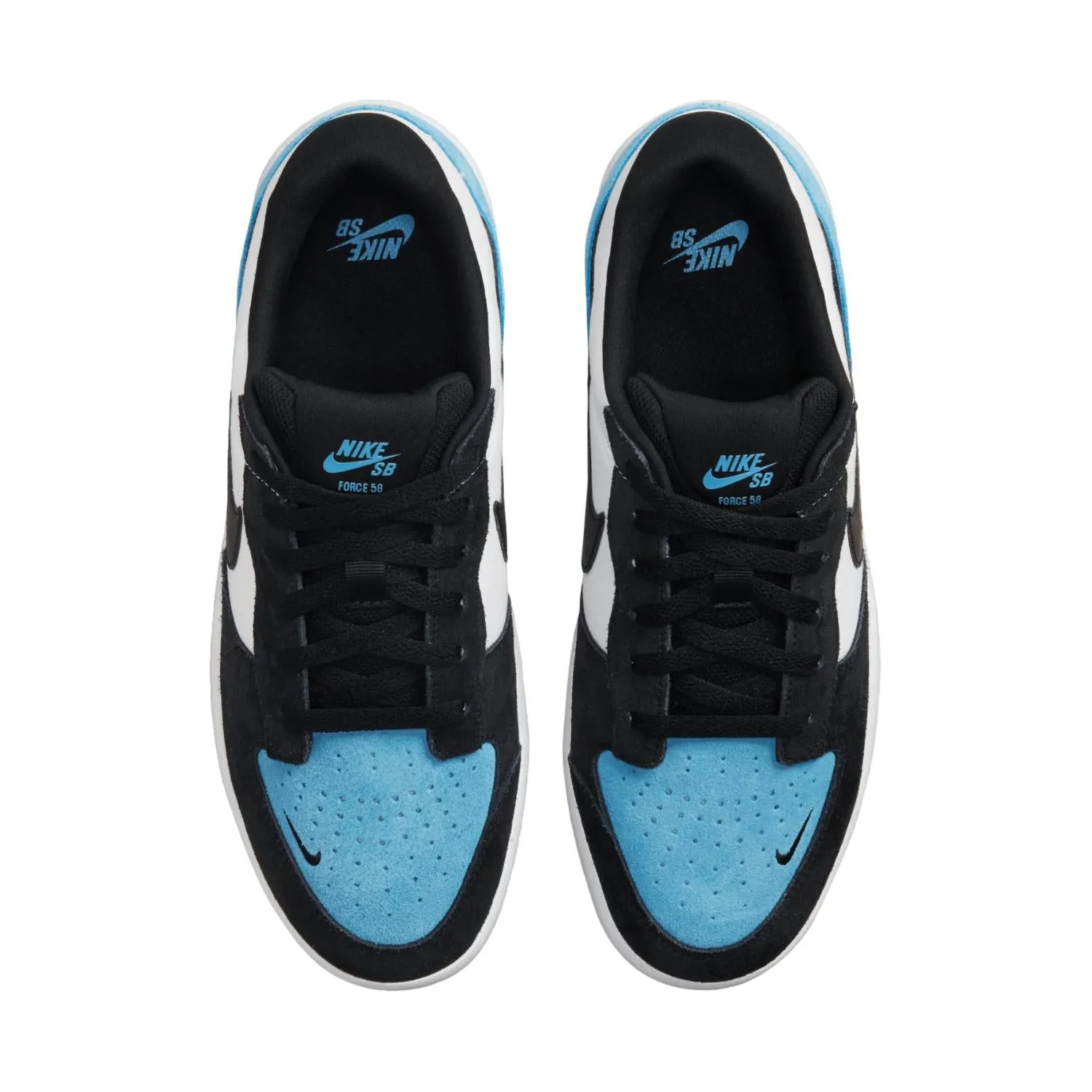 Men's Sb Force 58 Skate Shoe In Dutch Blue/black-White