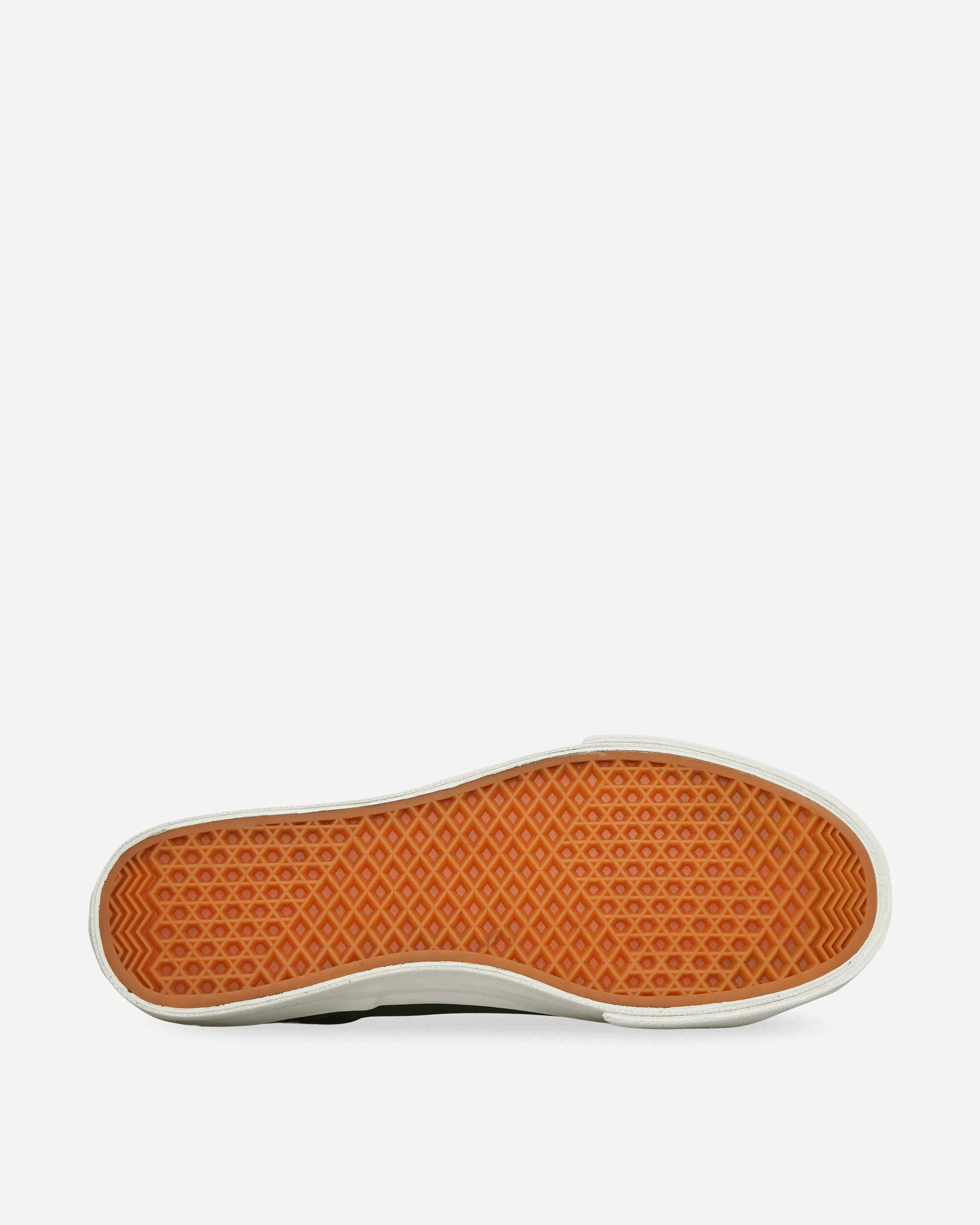 Men's Toe Logo Leather Sneakers Green