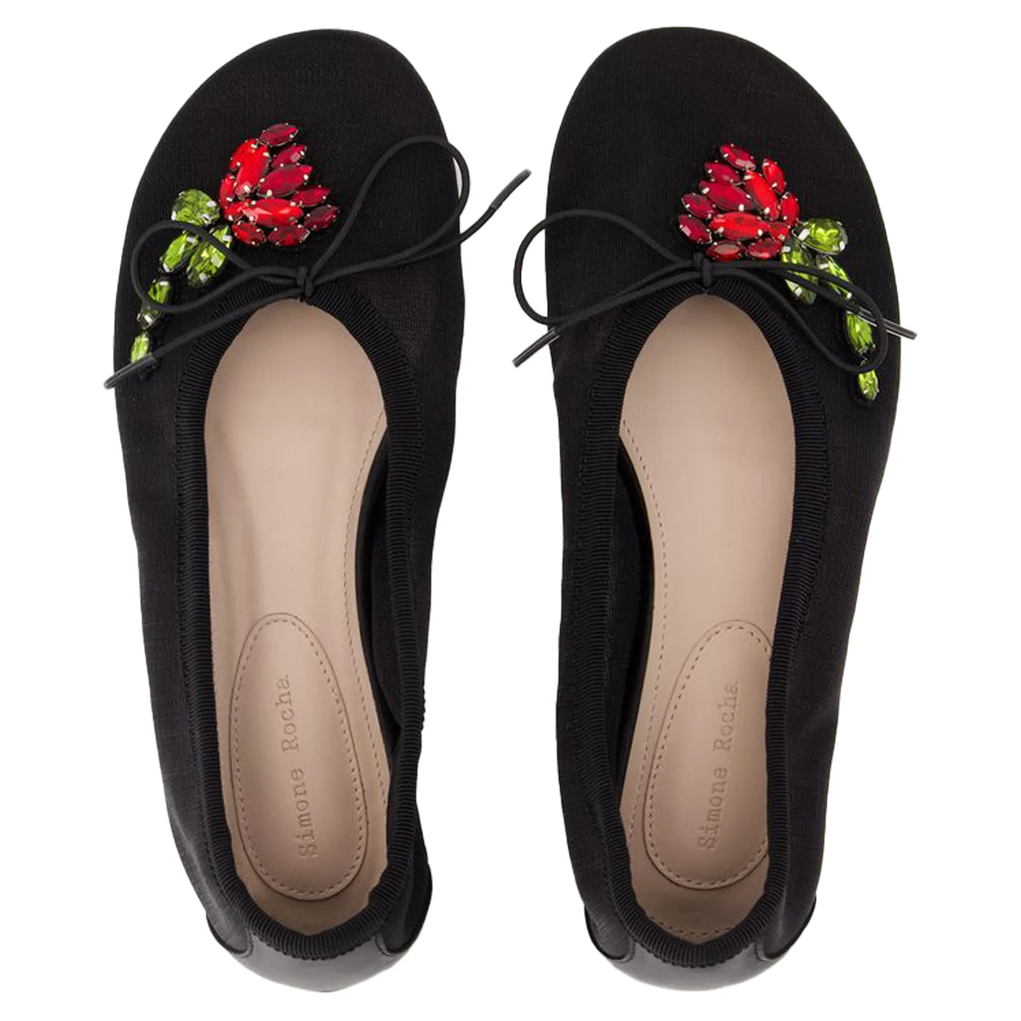 Mesh ballerinas - Simone Rocha - Mesh - Black