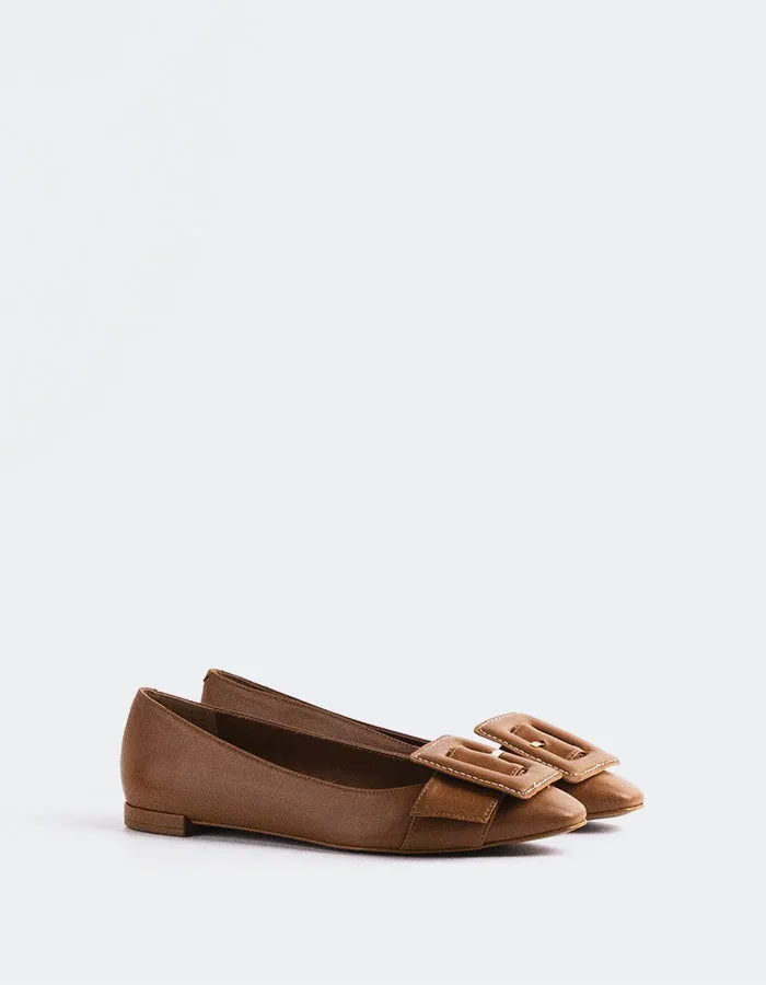 Mulan Chestnut Leather