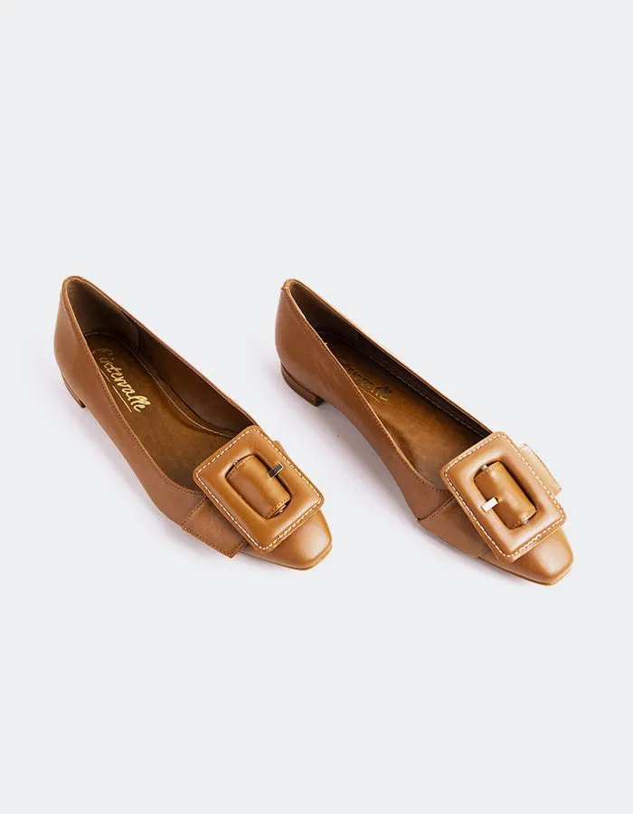 Mulan Chestnut Leather