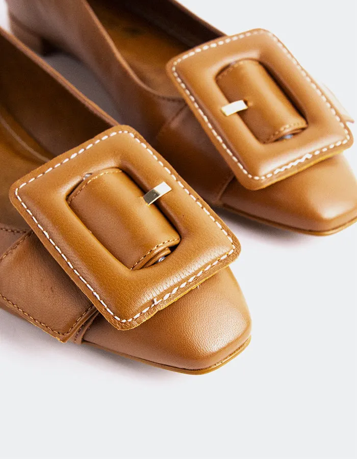 Mulan Chestnut Leather